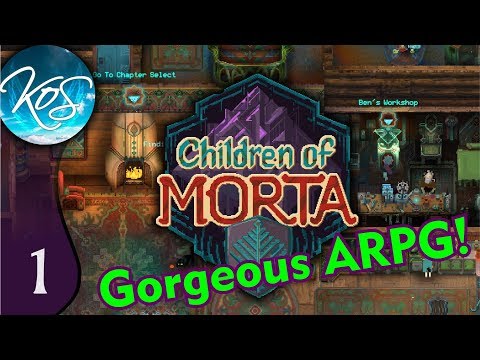 Children of Morta Ep 1: BLESSED BY THE GODDESS - ARPG Eye candy!!!  First Look - Let's Play