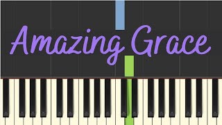 Easy Piano Tutorial: Amazing Grace