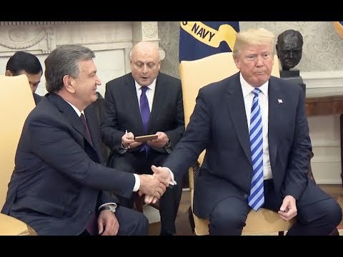 Trump And Uzbekistan President Mirziyoyev - Full Comments