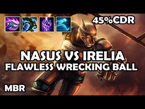 Riot K-9 Nasus Vs Irelia | StormRaiders Charge 45% CDR | Season 7