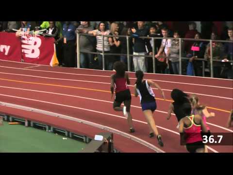Girls 400m Freshman Section 1 - New Balance Nationals Indoor 2013