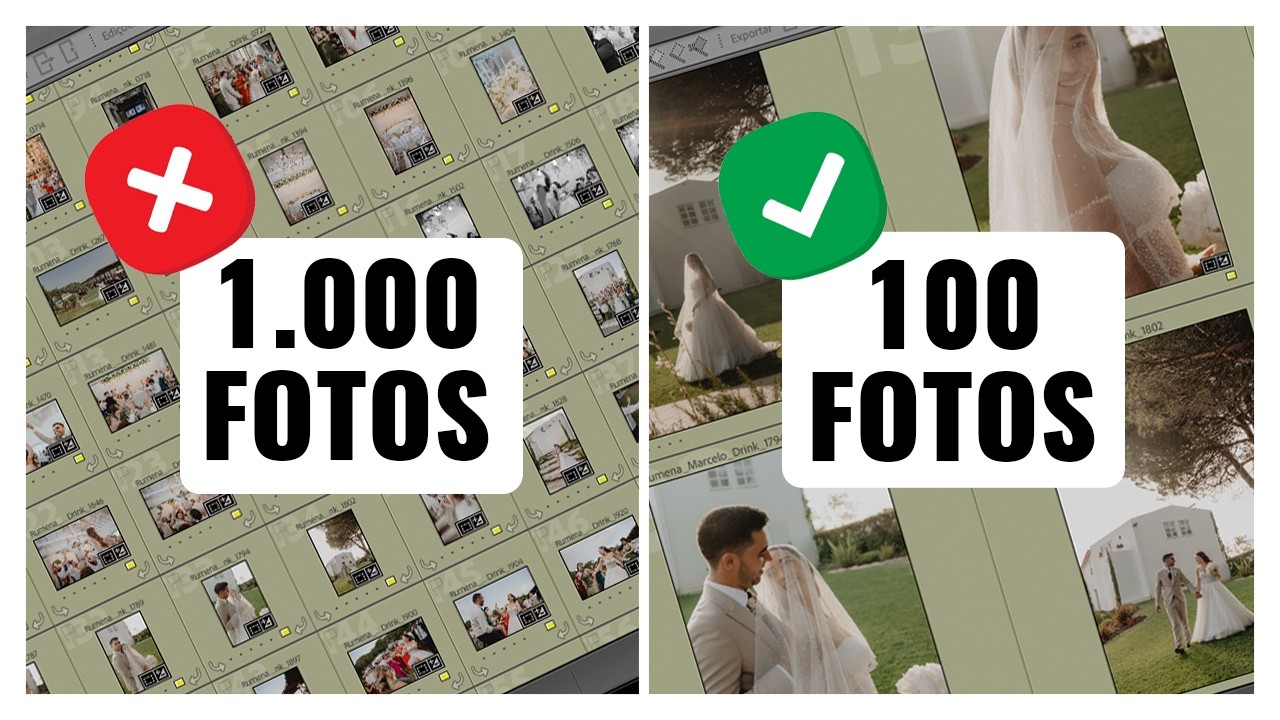Porque entregar MENOS fotos te faz ganhar MAIS dinheiro