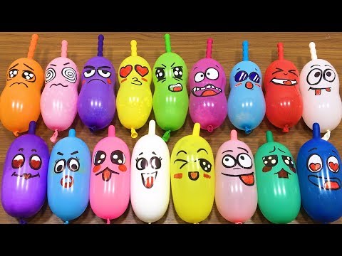 Making Slime with Funny Balloons #3 - Satisfying Slime video