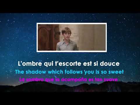Les choristes   La nuit English and Spanish Subtitles