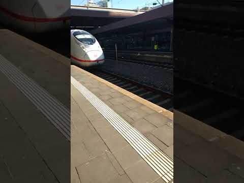 ICE 917 von Düsseldorf Hauptbahnhof nach Stuttgart Hbf!