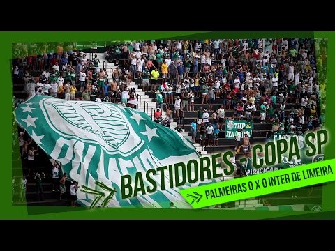 Bastidores - Palmeiras 0 x 0 Inter de Limeira - SP - Copa São Paulo 2015
