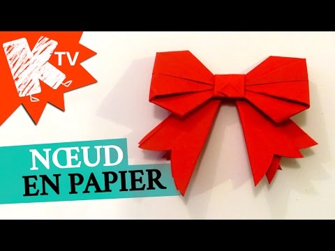 Noeud en Papier - Origami facile