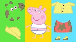 Peppa Pig - Surprise Eggs - Learn Colours - Learning with Peppa Pig