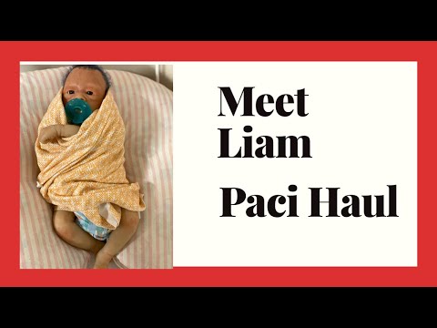 Meet Partial Silicone Doll| Liam Pacifier Haul