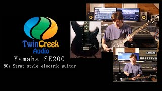 Video thumbnail for Yamaha SE200: 80s Strat Style Guitar by Twin Creek Audio