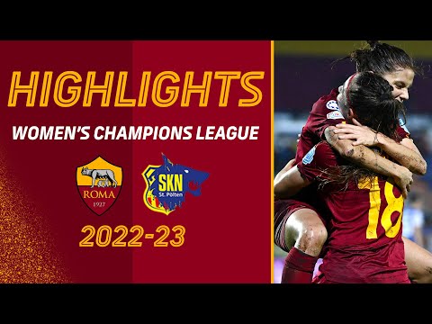 UWCL HIGHLIGHTS | Roma 5-0 ST POLTEN