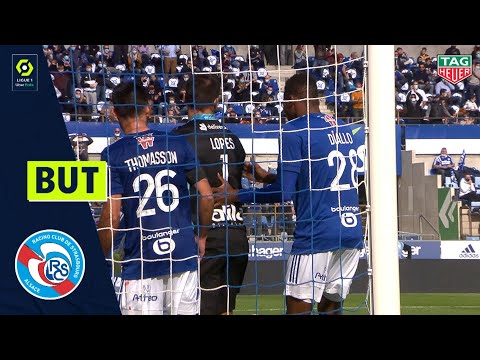 But Habib DIALLO (44' - RC STRASBOURG ALSACE) RC STRASBOURG ALSACE - OLYMPIQUE LYONNAIS (2-3) 20/21