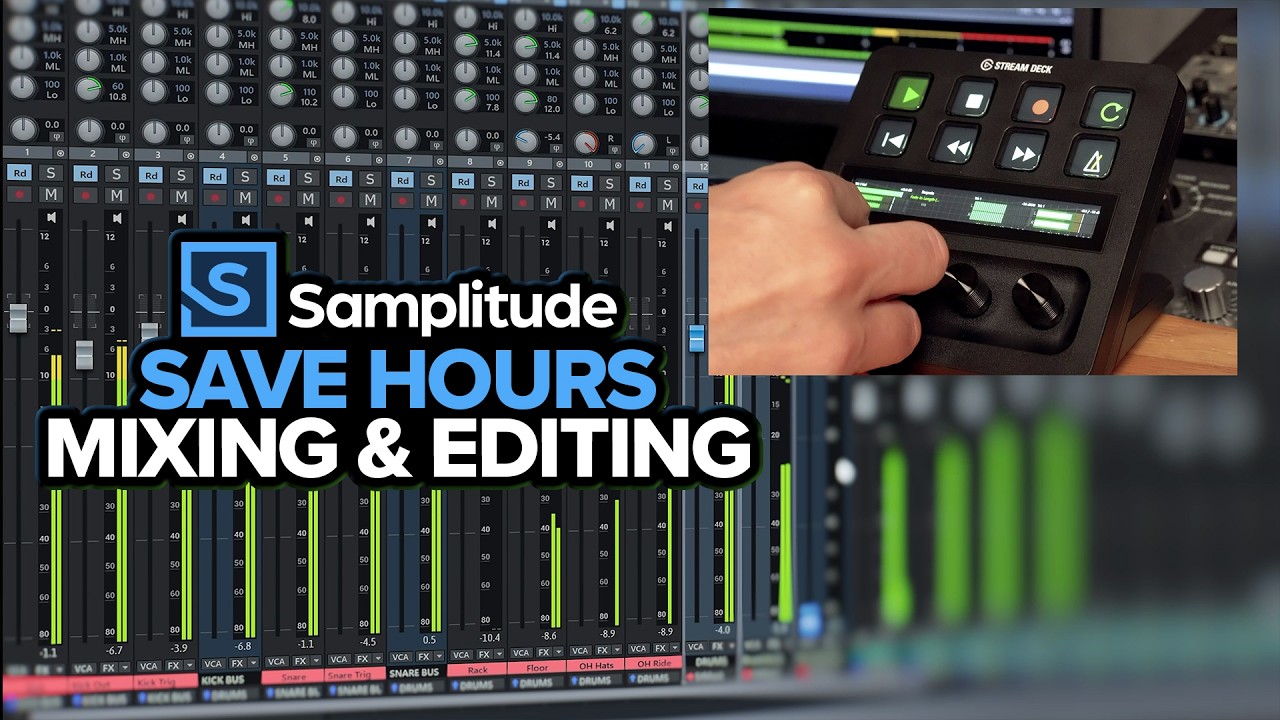 Samplitude Stream Deck Control: Automate Mixing Workflows 