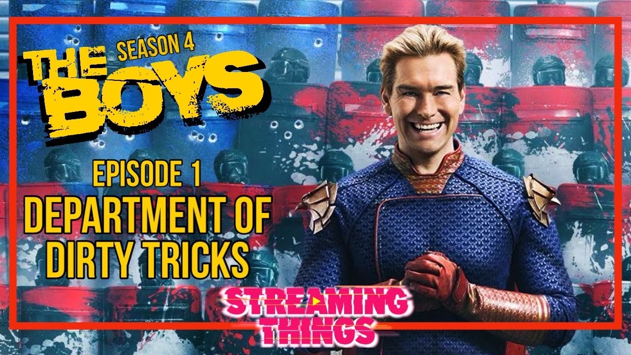 The Boys S4:E1 "Department of Dirty Tricks"