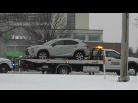 02-15-2021 Cincinnati, OHIO Accident Due to Sleet