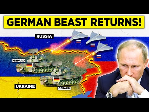 Germany’s Gepard Is Slaughtering Russia’s Drones — Ukraine Now Controls the Skies!