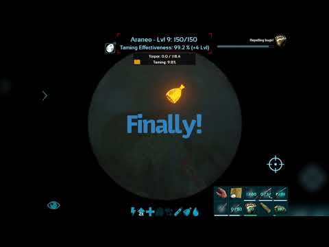 Running the South Cave and Taming Araneos: Ark Mobile