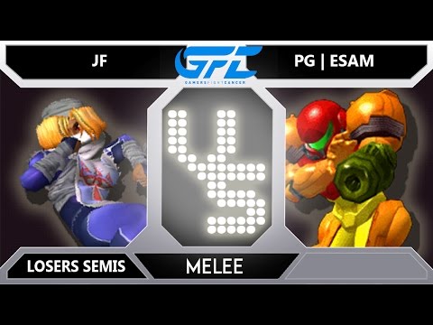 JF (Sheik) vs PG ESAM (Samus) - GFC Melee Singles LS