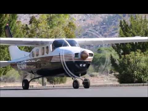 1978 Cessna P210N N210RP departing L05 Kern Valley