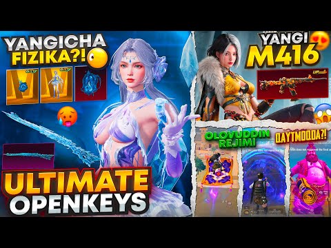 YANGICHA FIZIKALI ULTIMATE OPENKEYS 🥵 | 🔥 YANGI OLOVLI M416! | 🌙 OLOVUDDIN rejimi QAYTMOQDA?!!