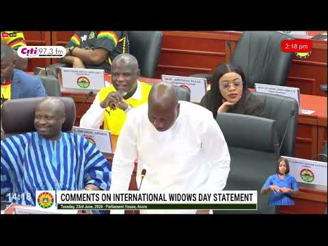 Ayariga Defends Controversial Widows Day Remarks in Parliament