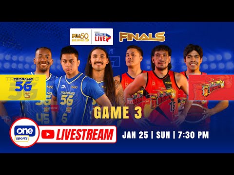 LIVE: TNT vs. SAN MIGUEL | PBA SEASON 50 PHILIPPINE CUP FINALS GAME 3 | January 25, 2026