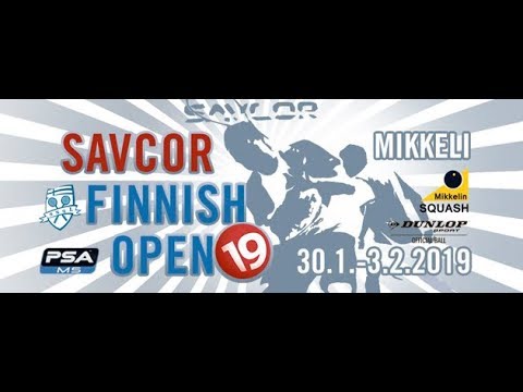 Savcor Finnish Open Squash 2019 1st round