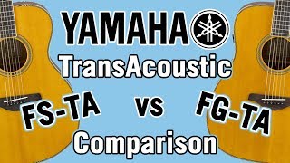 Video thumbnail for Yamaha TransAcoustic FS-TA vs FG-TA Comparison by Alamo Music Center