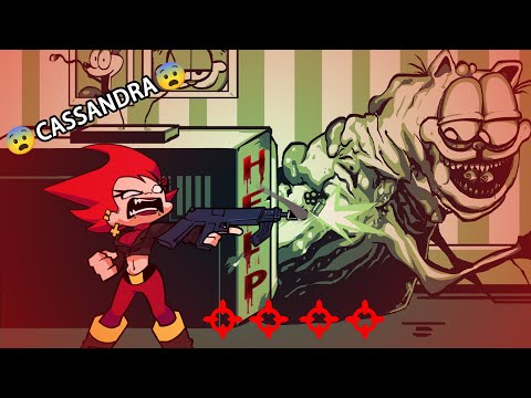 😂FNF The Great Punishment but Cassandra Vs Gorefield Sing it - FNF Rivals Demo x Gorefield V2 MOD