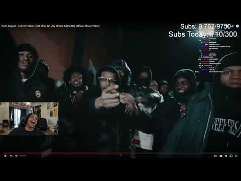 Agent  Reacts To FaZe Kaysan - Leavem Stuck (feat. Sdot Go, Jay Hound & Sha Gz) Official Music Video