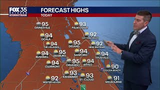 Orlando AM Weather Forecast: Hot and humid to kick-off the weekend