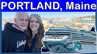 Canada & New England Cruise | Portland, Maine Cruise Port | Norwegian Jade Day 7 Vlog