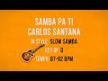 Samba Pa Ti - Santana - Backing Track