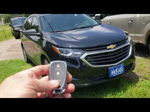 Part of a video titled 2019 Chevrolet Equinox remote start - YouTube