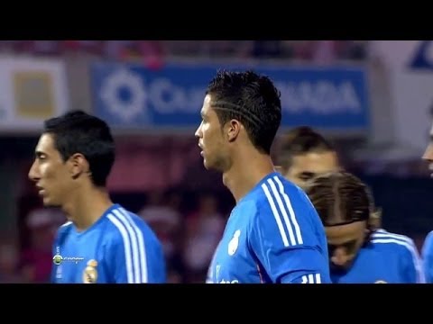 Cristiano Ronaldo Free-Kick Goal Sevilla vs Real Madrid 0-1 26-03-2014