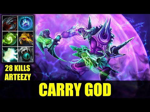 🔥 CARRY GOD - EG.Arteezy - Faceless Void - 28 Kills - DOTA 2 PRO GAME HIGHLIGHTS