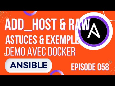 ANSIBLE 0 SOMMAIRE DE FORMATION