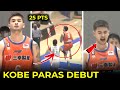 KOBE PARAS MONSTER DEBUT 25PTS BILIB ANG MGA HAPON HIGHLIGHTS