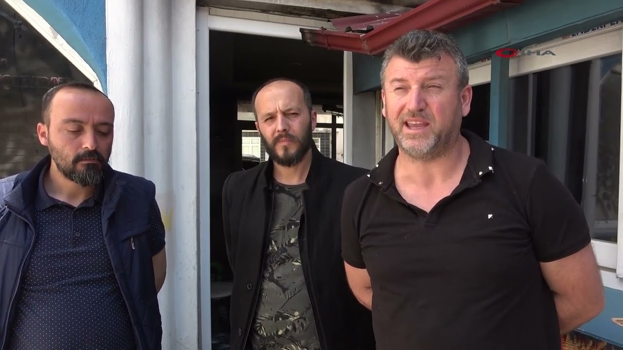 Bafra'daki molotoflu saldırının görüntüleri ortaya çıktı