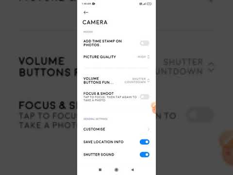 poco x3 pro reset camera setting | poco x3 pro me camera reset kaise karte hain