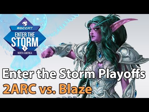 ► Heroes of the Storm Pro Gameplay: 2ARC vs. Blaze - ETS NA Playoffs