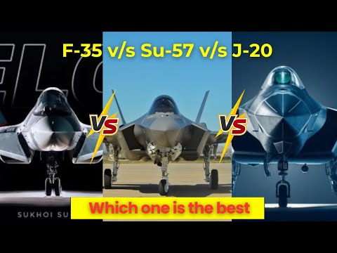 The Ultimate Fighter Jet Showdown: F-35 vs Su-57 vs J-20 (Who REALLY Wins? 