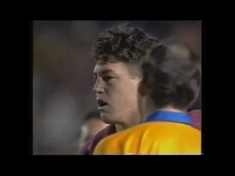 Paul Harragon vs Mark Caroll classic Biff n Hit - Newcastle vs Manly 1995