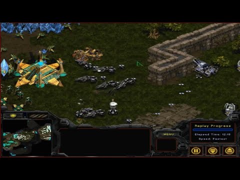 StarCraft Brood War - SlayerS_`BoxeR vs Nazgul (10.09.2002) Neo Lost Temple Protoss/Terran