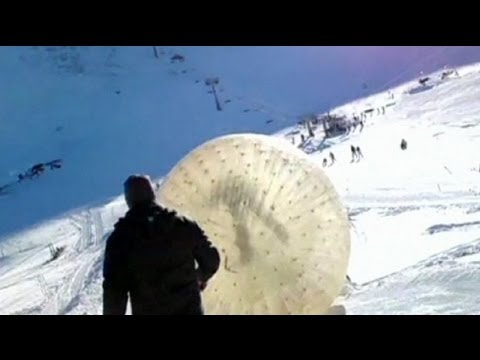Russian killed as 'zorb' plunges off Caucasus mountain