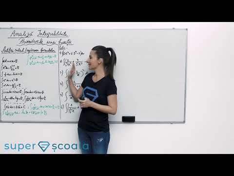 Clasa a XII-a - Primitivele unei functii - Artificii calcul / aplicarea formulelor