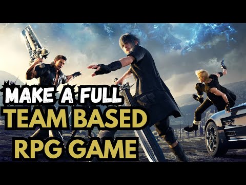 How to create a RPG Team Based Game in Unreal Engine 5 - Full Course
