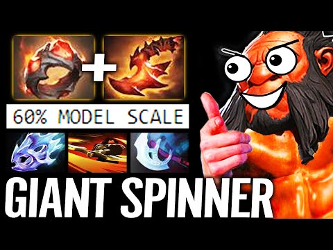 🔥 GIANT AXE vs GIANT TIMBER! Epic Titans Fight 60% Scale Max AS WTF Imba Spinner 7.29 Dota 2 Pro