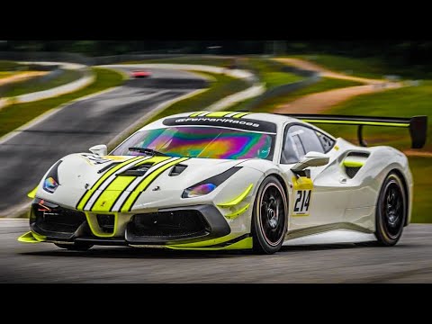 Winning Lap at Ferrari Club Challenge (Road Atlanta) 488 Challenge EVO onboard