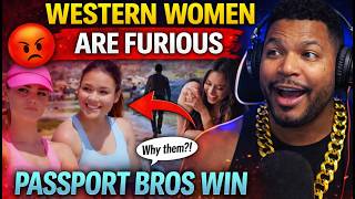 Western Women Are FURIOUS... Passport Bros Being Appreciated By Foreign Women